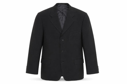 Mens UK Size 42 Armando Regular Black Suit Jacket