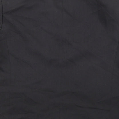 Armando Mens Black Polyester Jacket Suit Jacket Size 42 Regular