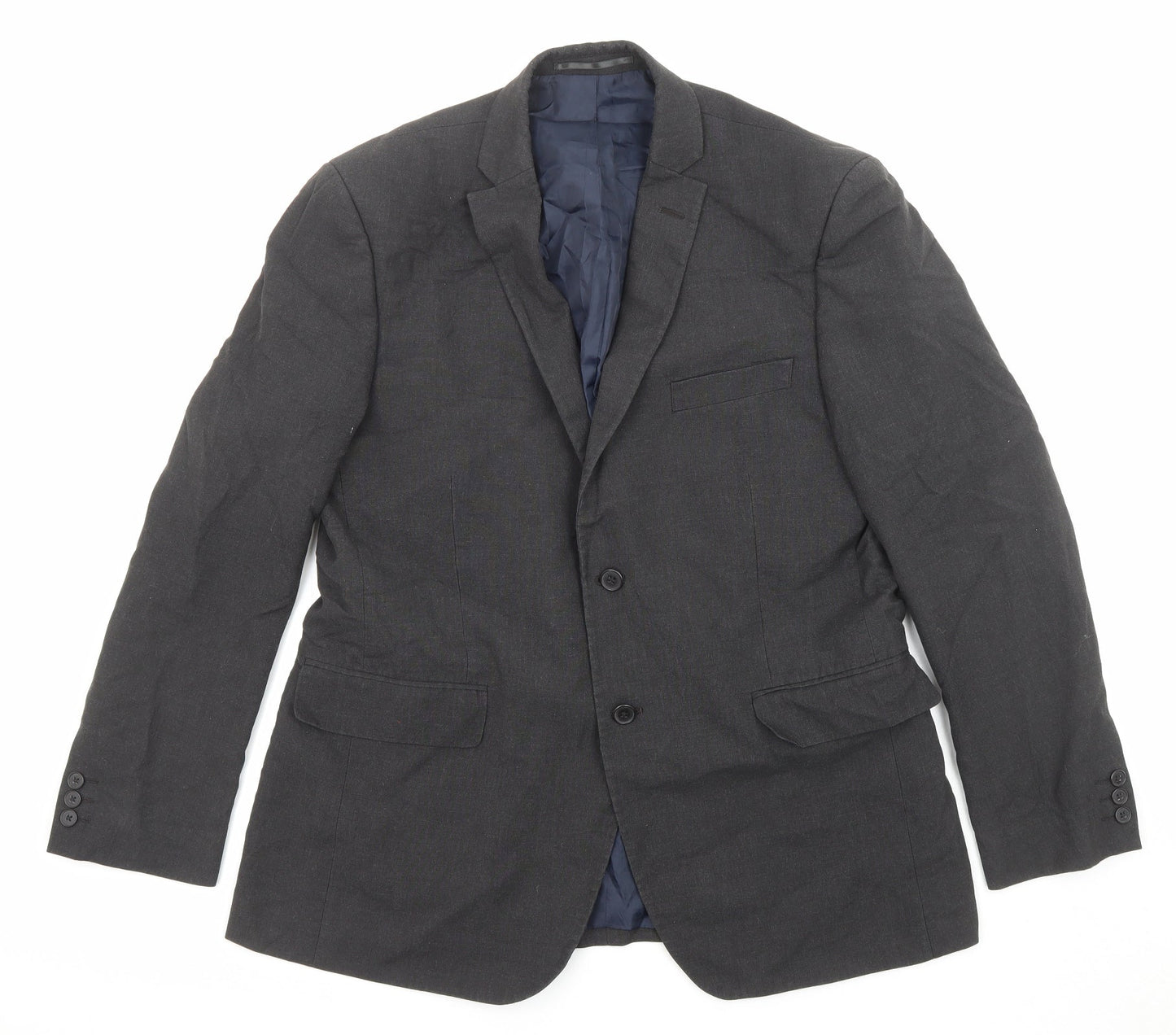 Mens UK Size 42 Debenhams Regular Grey Suit Jacket