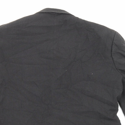 Womens UK Size L Zara Black Jacket