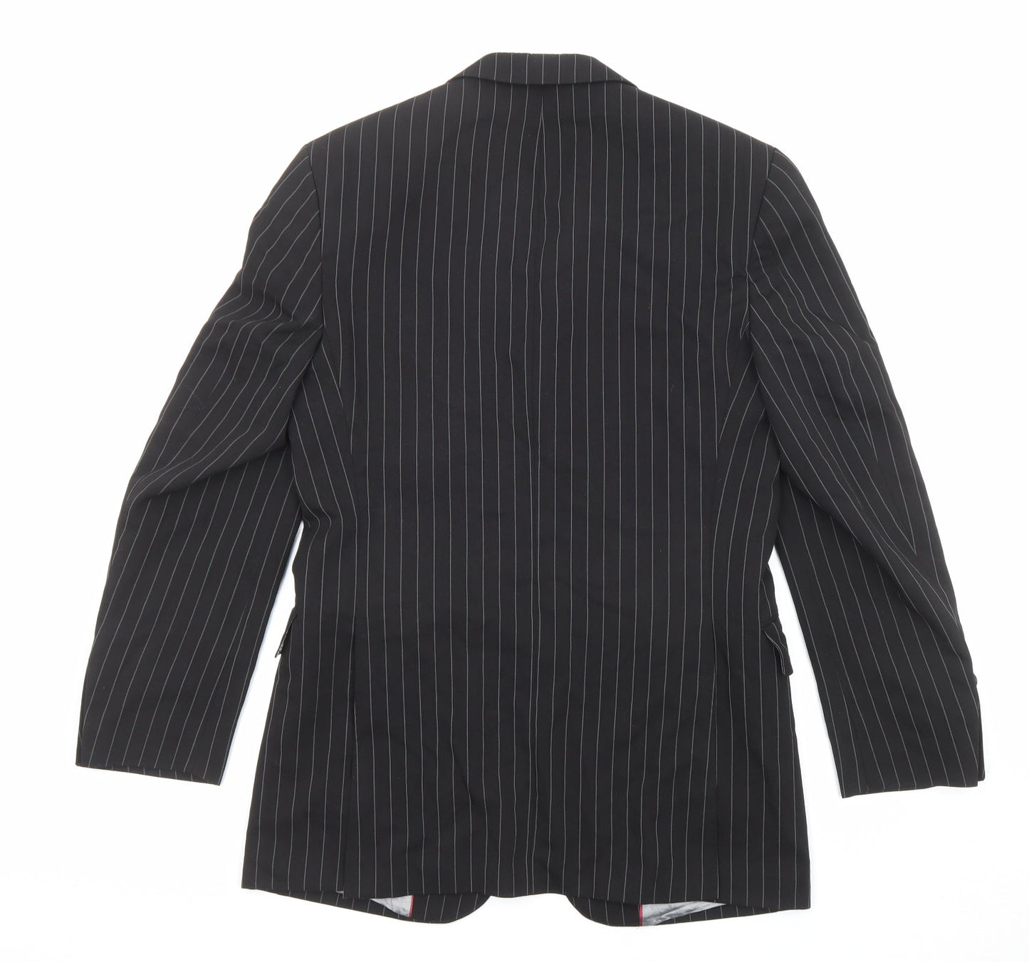 Mens UK Size 36 River Island Regular Black Suit Jacket