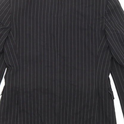Mens UK Size 36 River Island Regular Black Suit Jacket