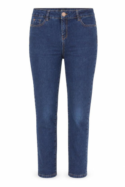 Womens UK Size 10 George Regular Fit Straight Blue Jeans