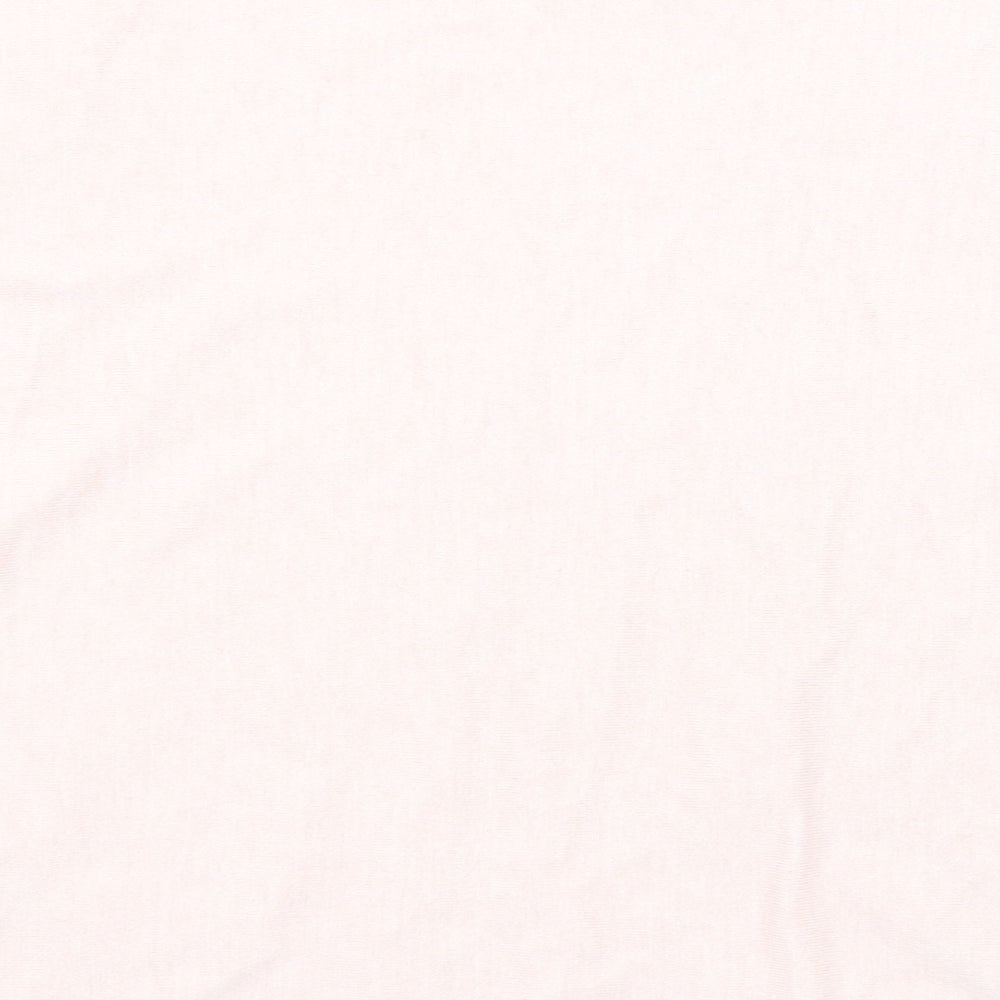 Apricot Womens Pink Boat Neck Viscose Pullover Jumper Size 10