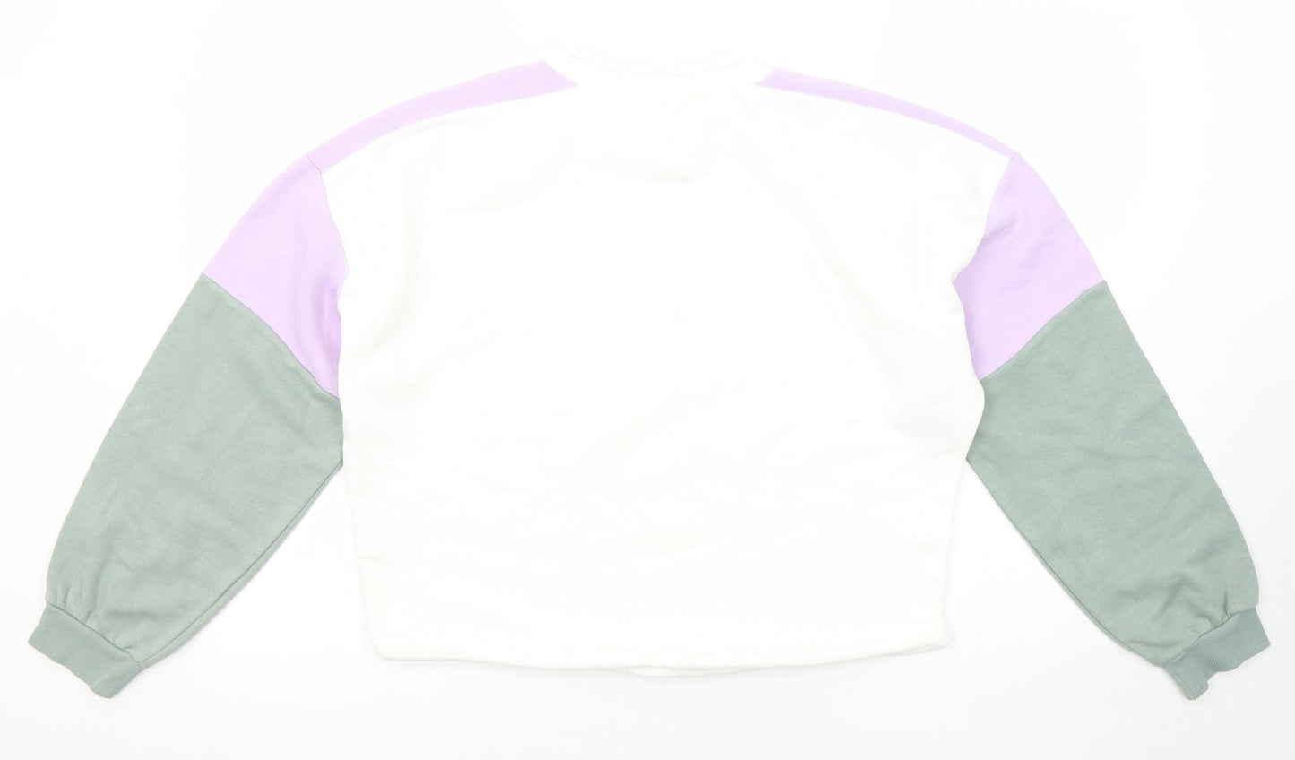 Womens UK Size S Divided by H&M Multicoloured Pullover Sweatshirt