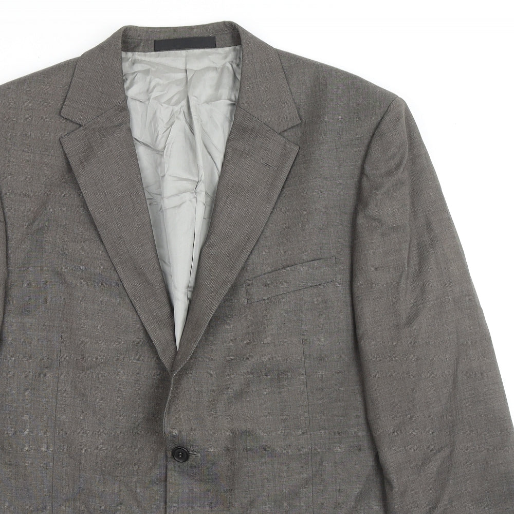 Mens UK Size 44 Marks and Spencer Regular Grey Suit Jacket