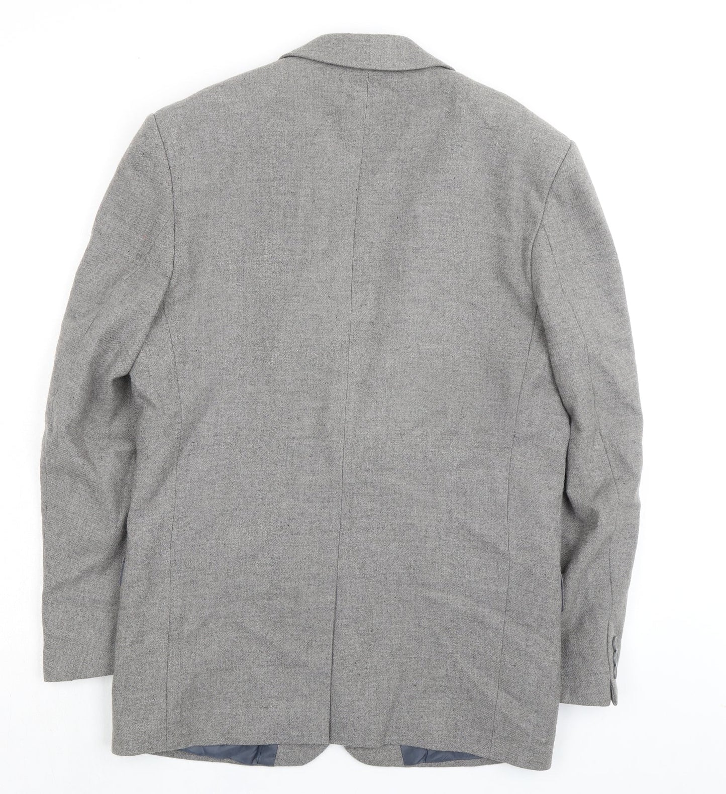 Mens UK Size 38 Essentials Regular Grey Suit 2 Piece