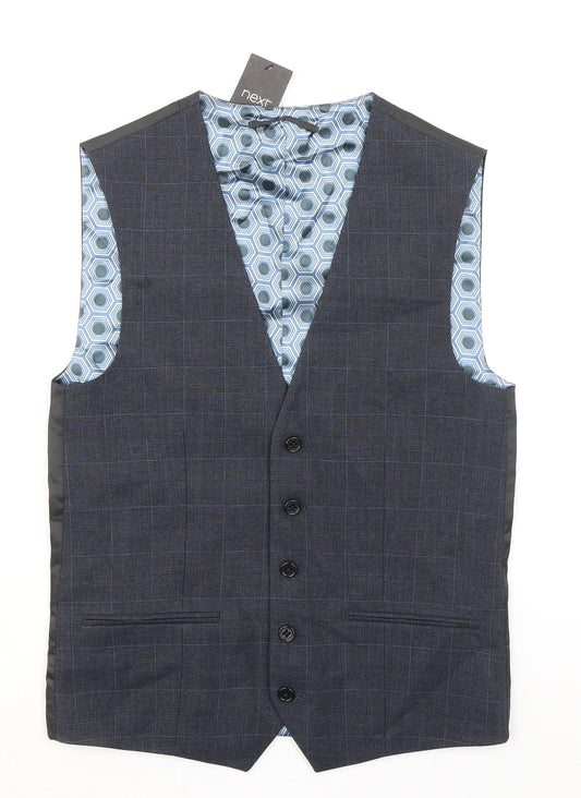 Mens UK Size 34 NEXT Regular Blue Suit Jacket