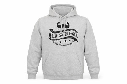 Built Up North Mens Grey Cotton Pullover Hoodie Size M