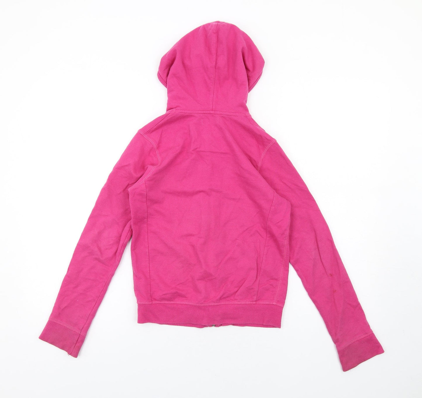 Indigo Girls Pink Cotton Full Zip Hoodie Size 11-12 Years Zip