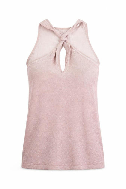 Womens UK Size 8 NEXT Pink Basic Tank