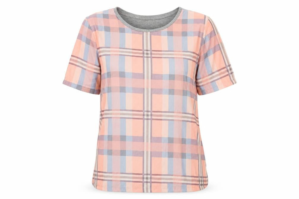 Womens UK Size 6 Topshop Multicoloured Basic T-Shirt