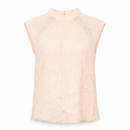 Womens UK Size 10 NEXT Pink Basic Blouse