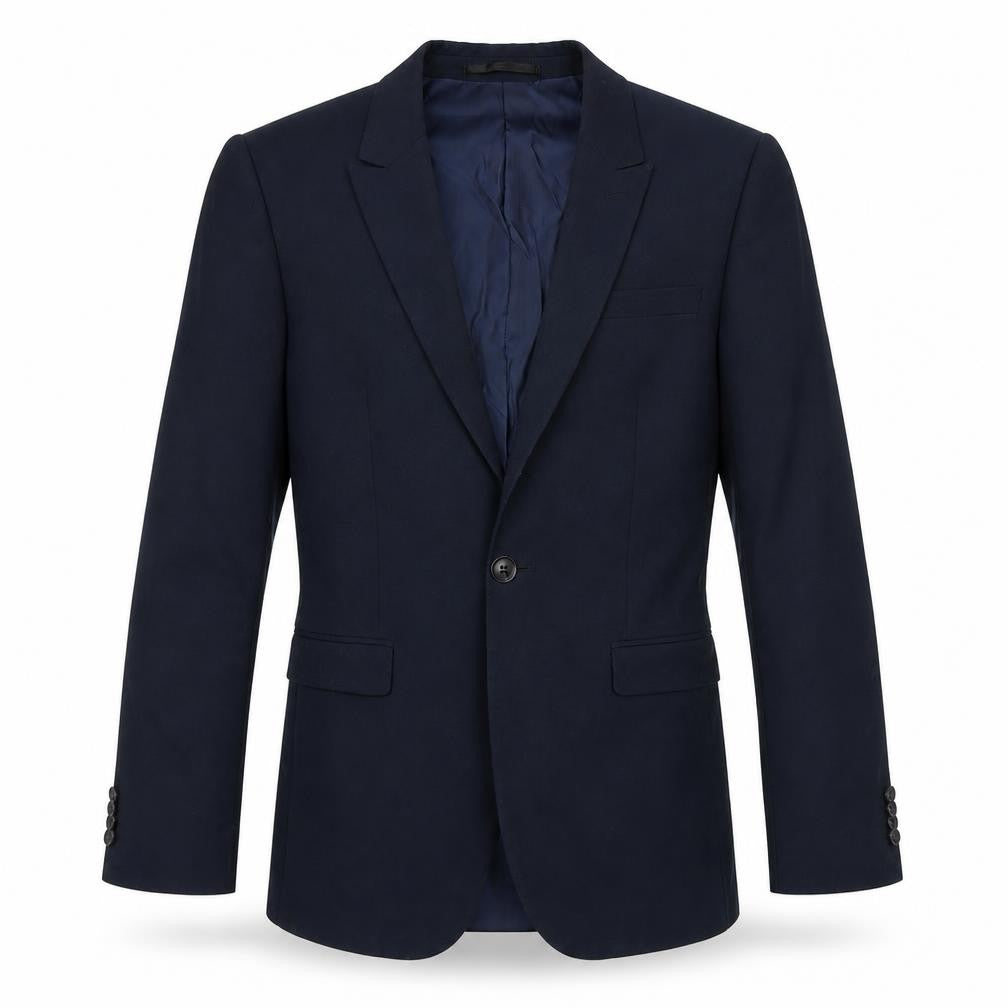 Mens UK Size 34 Topman Regular Blue Suit Jacket