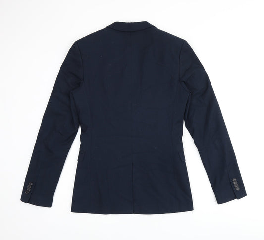 Mens UK Size 34 Topman Regular Blue Suit Jacket