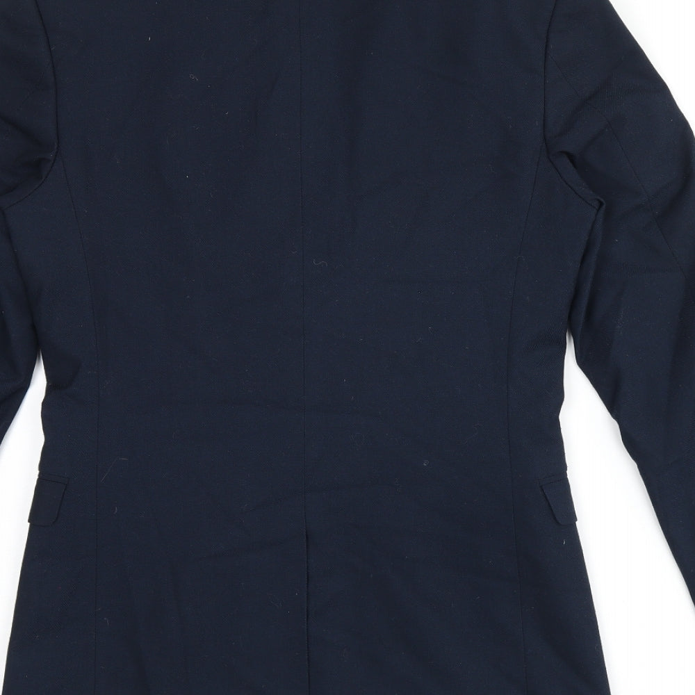 Mens UK Size 34 Topman Regular Blue Suit Jacket