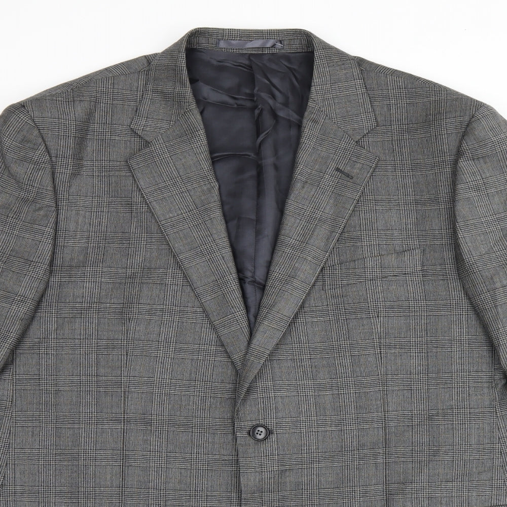 Mens UK Size 46 Marks and Spencer Regular Grey Suit Jacket