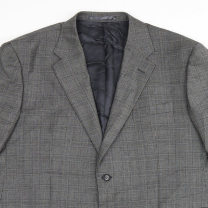 Mens UK Size 46 Marks and Spencer Regular Grey Suit Jacket