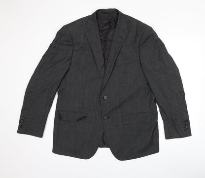 Mens UK Size 42 Marks and Spencer Regular Grey Suit Jacket