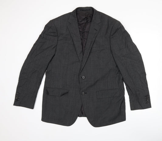 Mens UK Size 42 Marks and Spencer Regular Grey Suit Jacket