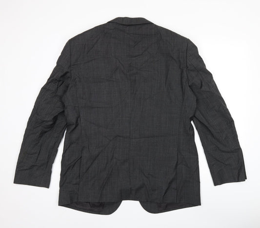 Mens UK Size 42 Marks and Spencer Regular Grey Suit Jacket