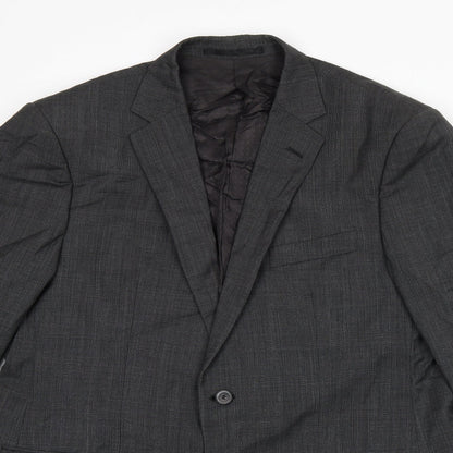 Mens UK Size 42 Marks and Spencer Regular Grey Suit Jacket
