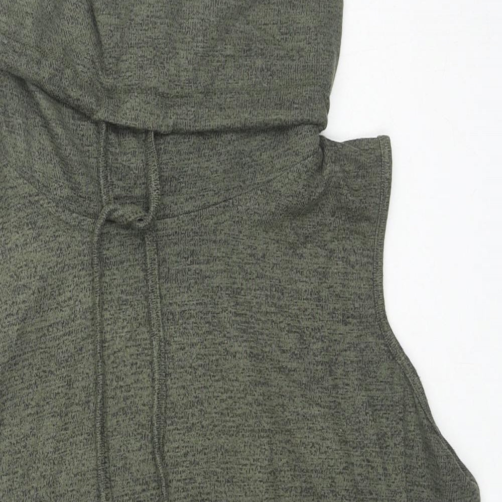 Womens UK Size 12 Select Green Vest Jumper