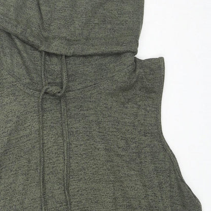 Womens UK Size 12 Select Green Vest Jumper