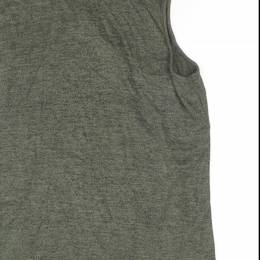 Womens UK Size 12 Select Green Vest Jumper