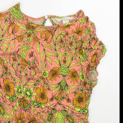Womens UK Size 6 H&M Multicoloured Basic T-Shirt