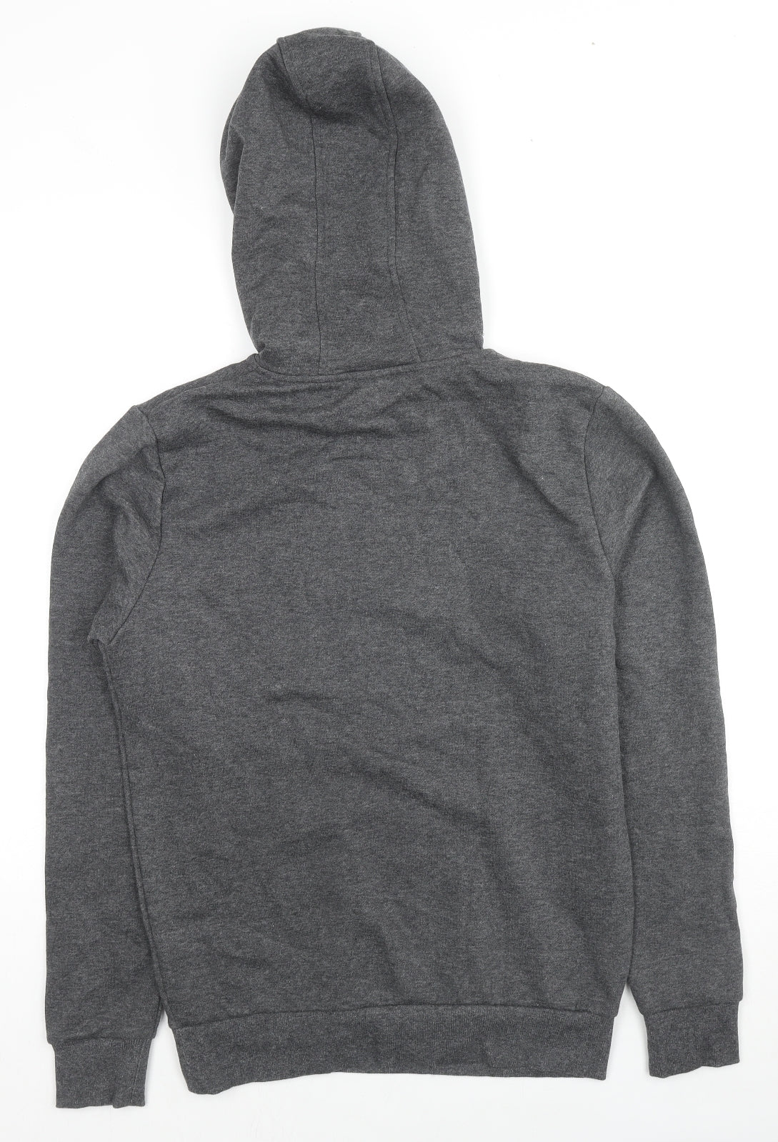 The Rolling Stones Mens Grey Cotton Pullover Hoodie Size S - The Rolling Stones