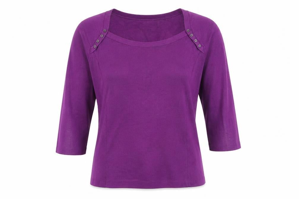 Womens UK Size XL Planet Purple Pullover Jumper