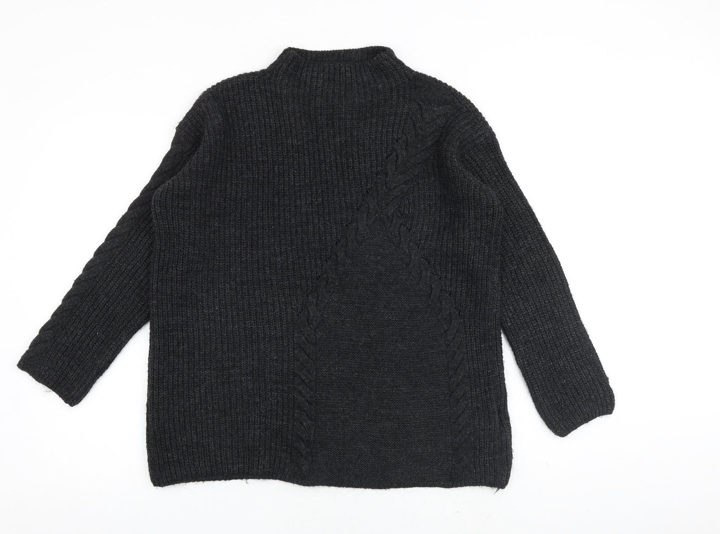 Womens UK Size S Limited Collection Grey Pullover Jumper