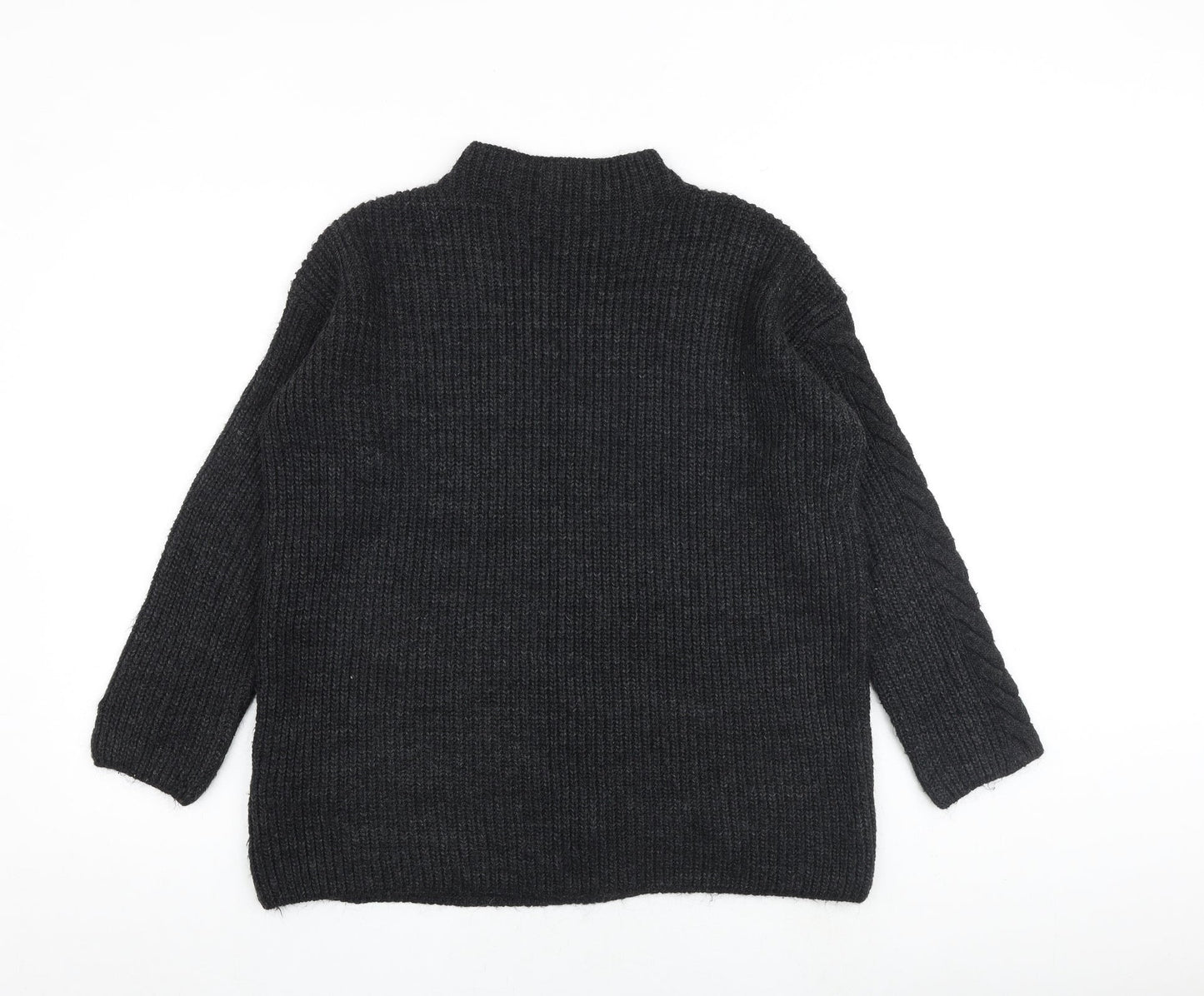 Womens UK Size S Limited Collection Grey Pullover Jumper