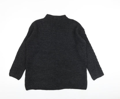 Womens UK Size S Limited Collection Grey Pullover Jumper