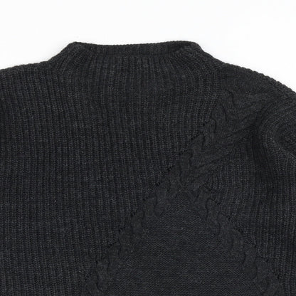 Womens UK Size S Limited Collection Grey Pullover Jumper