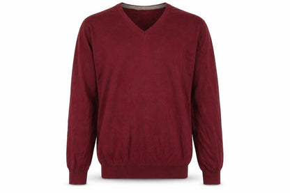 Mens UK Size S John Lewis Red Pullover Jumper