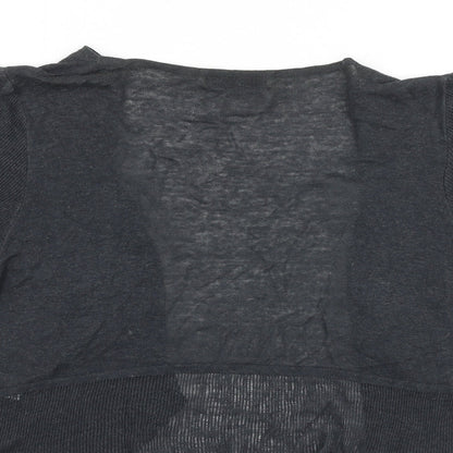 Womens UK Size 16 Marks and Spencer Grey Cardigan Jumper