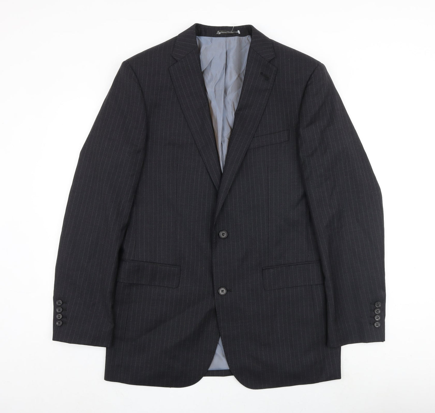 Mens UK Size 40 Samuel Windsor Regular Grey Suit Jacket