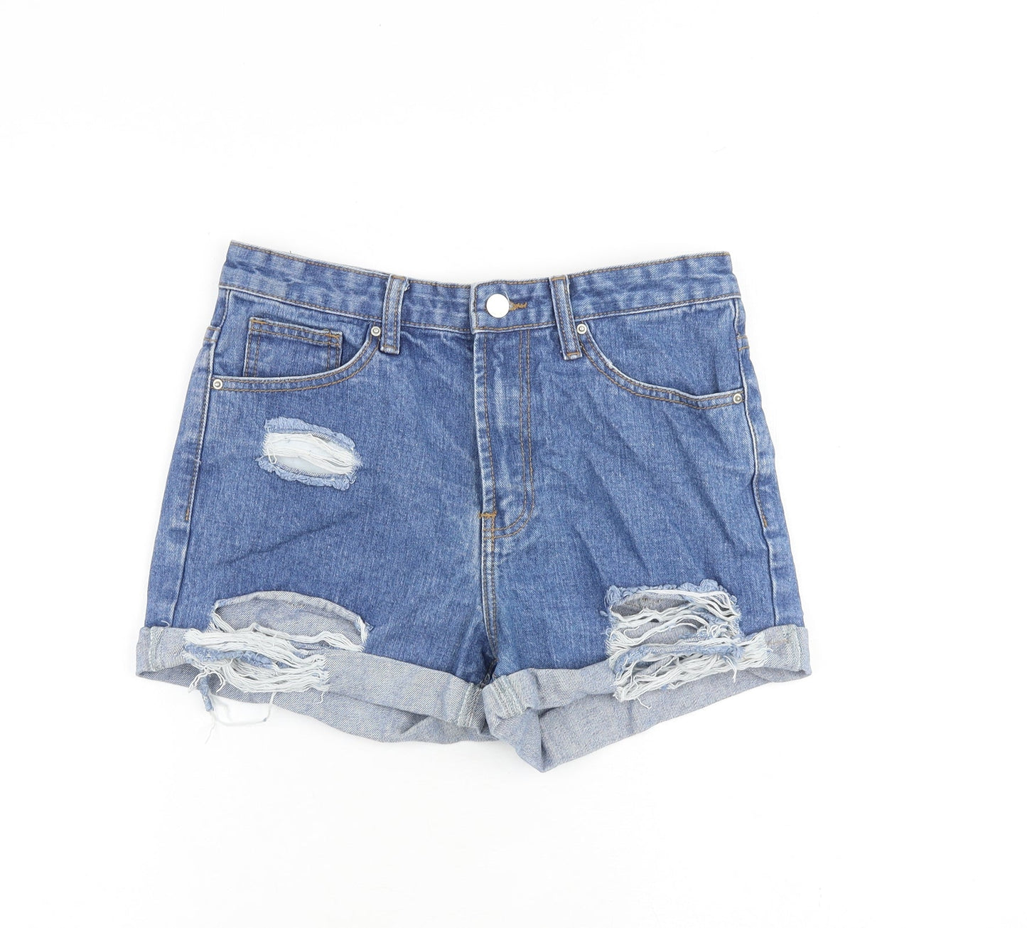 Womens UK Size 8 Momokrom Regular Fit Basic Shorts