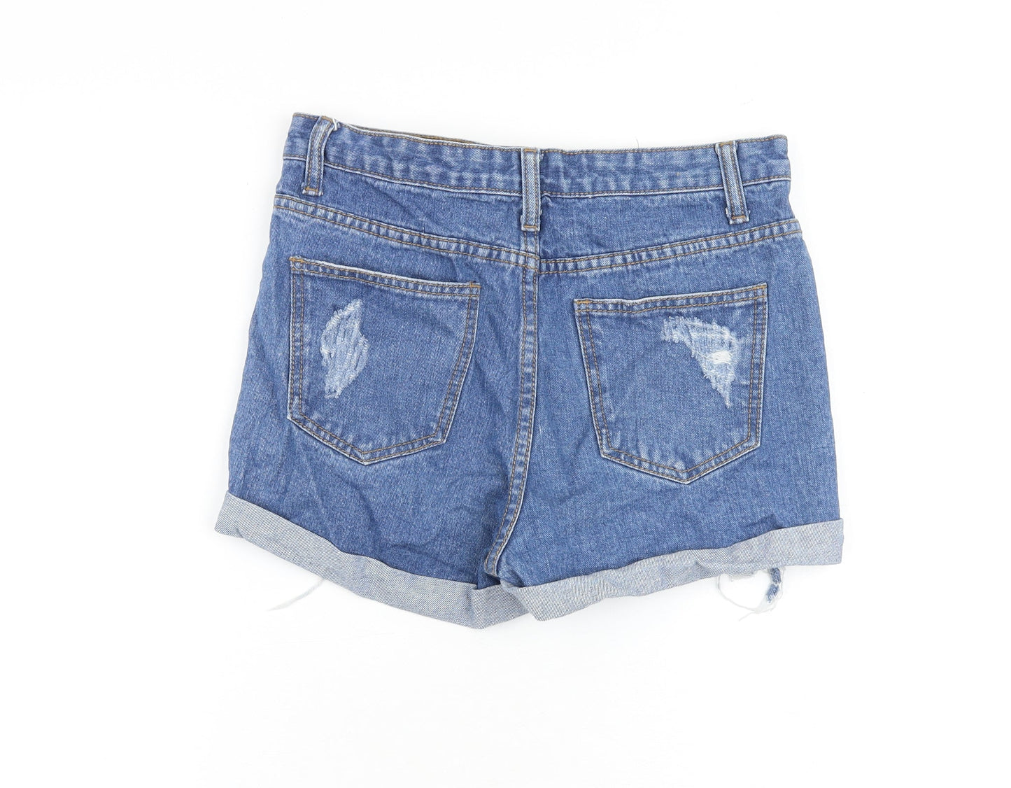 Womens UK Size 8 Momokrom Regular Fit Basic Shorts