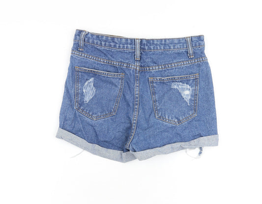 Womens UK Size 8 Momokrom Regular Fit Basic Shorts