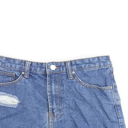 Womens UK Size 8 Momokrom Regular Fit Basic Shorts