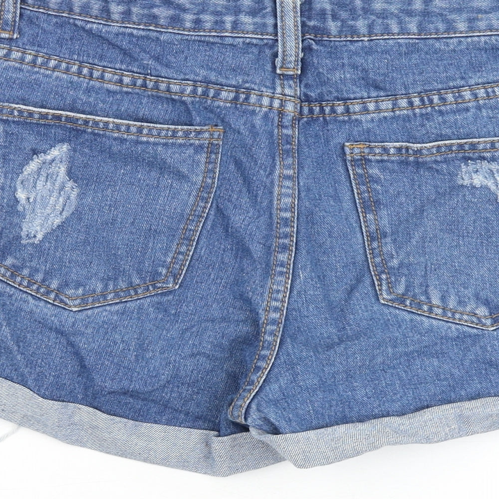 Womens UK Size 8 Momokrom Regular Fit Basic Shorts