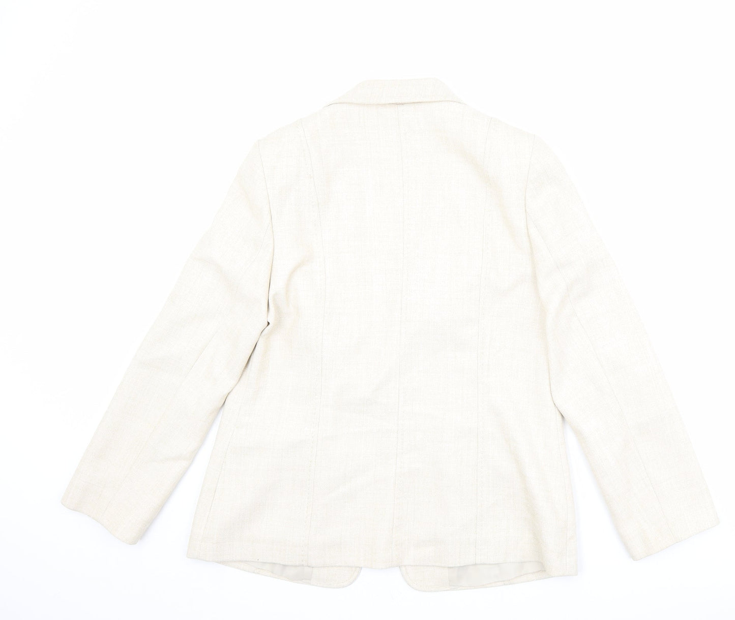 Womens UK Size 12 EWM Beige Jacket
