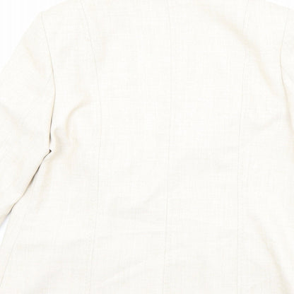 Womens UK Size 12 EWM Beige Jacket