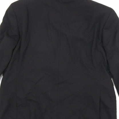 Mens UK Size 42 Marks and Spencer Regular Black Suit Jacket