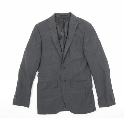 Mens UK Size 34 Marks and Spencer Regular Grey Suit Jacket