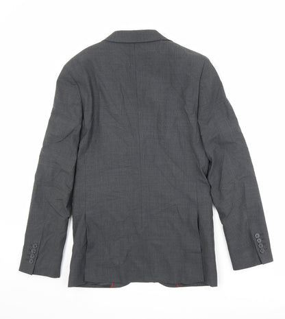 Mens UK Size 34 Marks and Spencer Regular Grey Suit Jacket