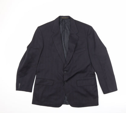 Mens UK Size 42 Marks and Spencer Regular Black Suit Jacket